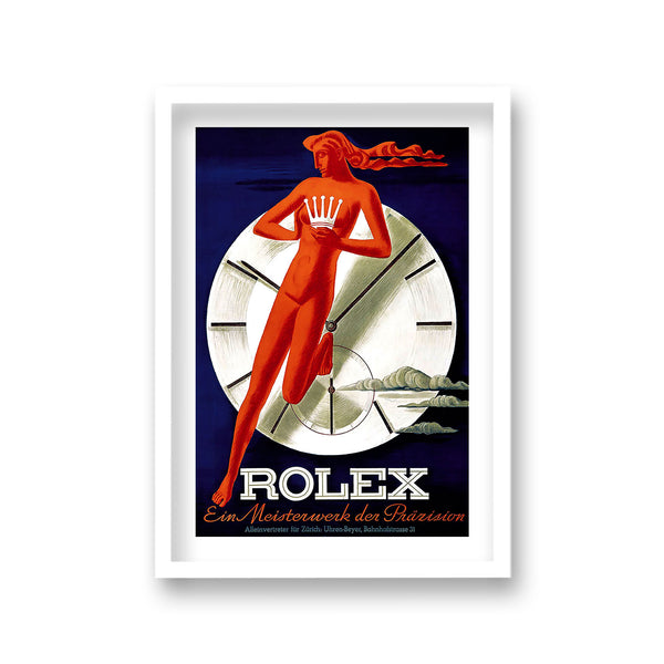 Rolex Vintage Advertising Print