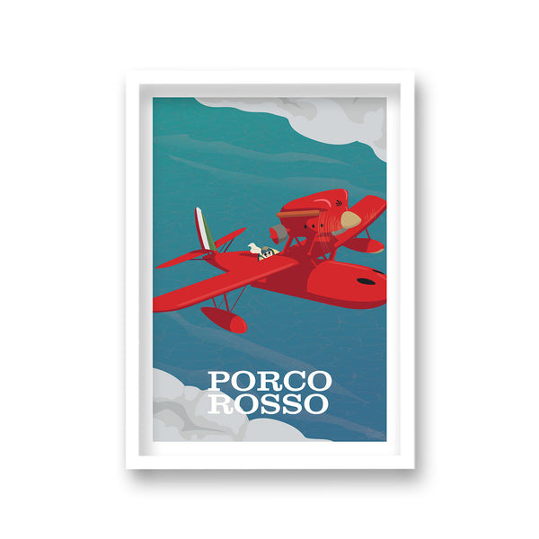 Movie Art Reimagined Porco Rosso