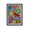 Keith Haring Pop Shop Tokyo Figure Collage