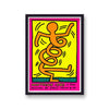 Keith Haring 1983 Pink Montreux Jazz Festival Poster