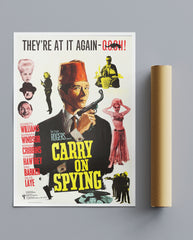 Vintage Movie Carry On Spying No1
