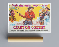 Vintage Movie Carry On Cowboy No1