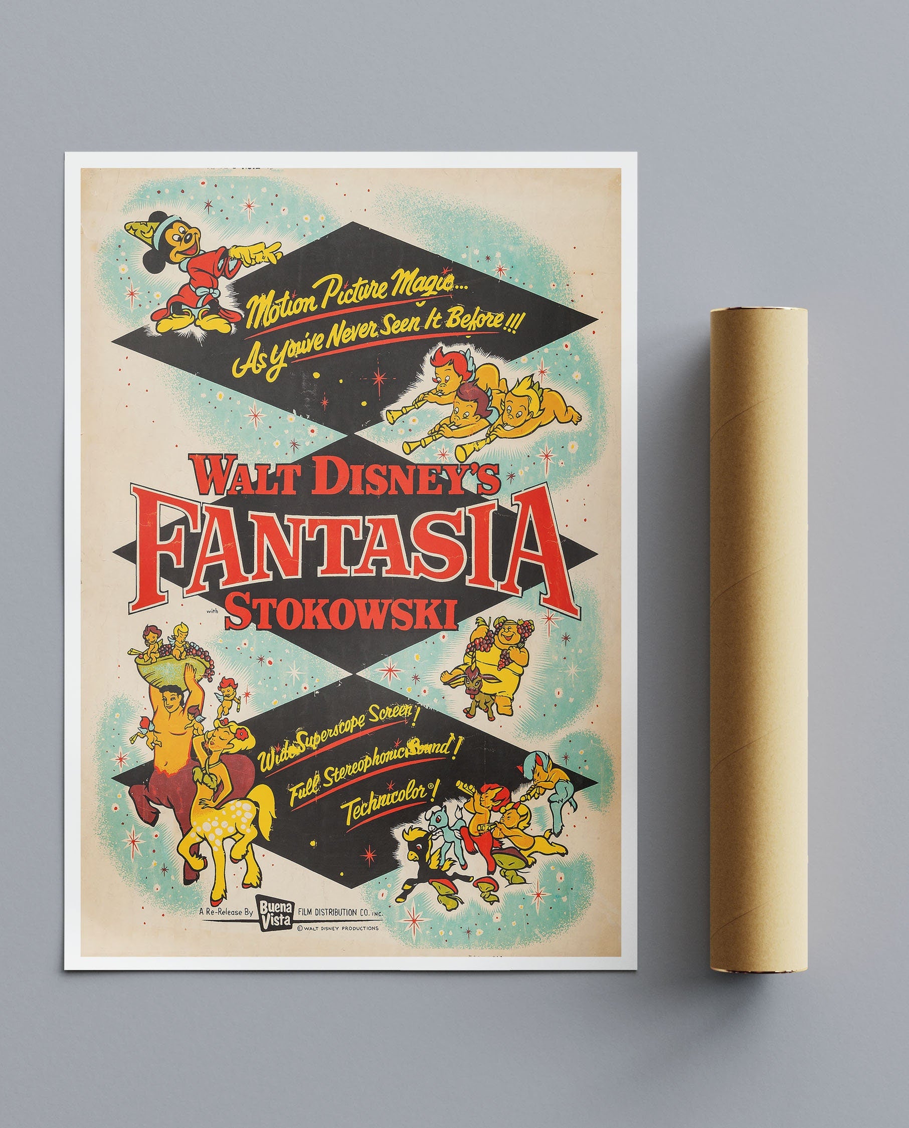 Vintage Movie Fantasia No1