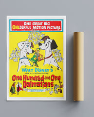 Vintage Movie One Hundred And One Dalmations No1