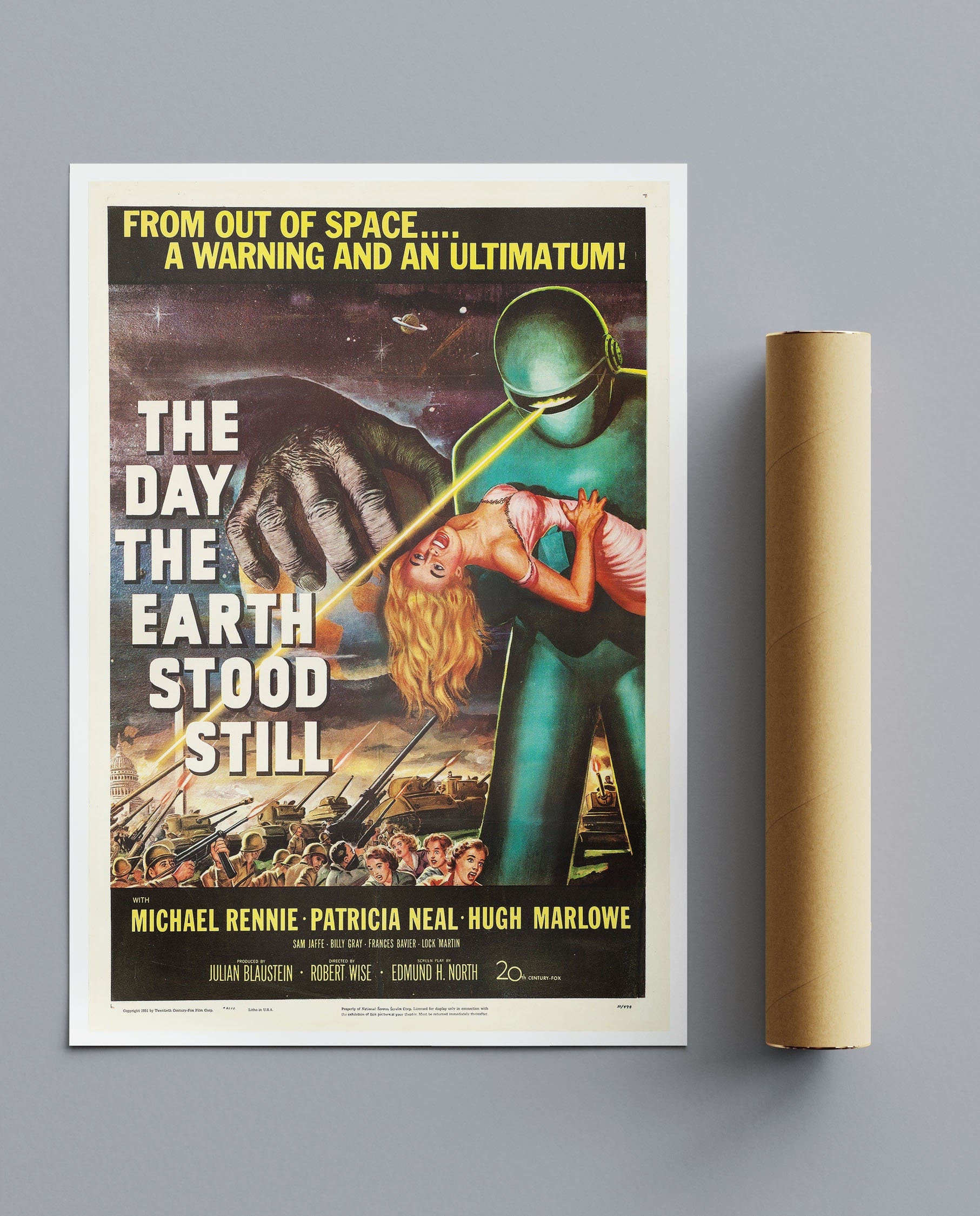 Vintage Movie The Day The Earth Stood Still No1