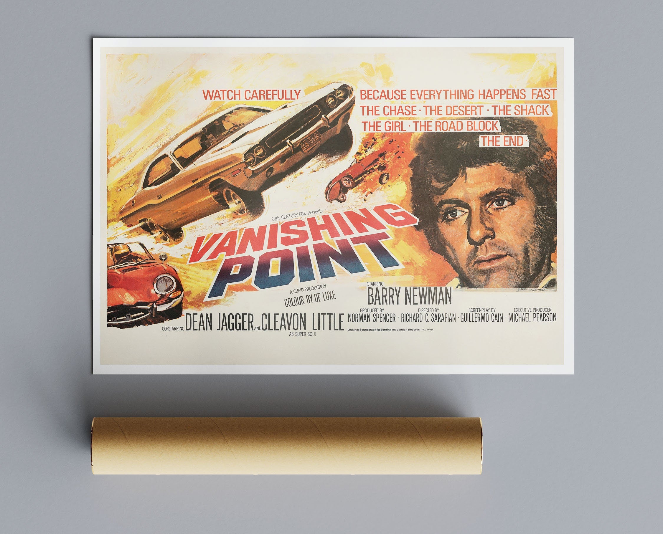 Vintage Movie Vanishing Point No1