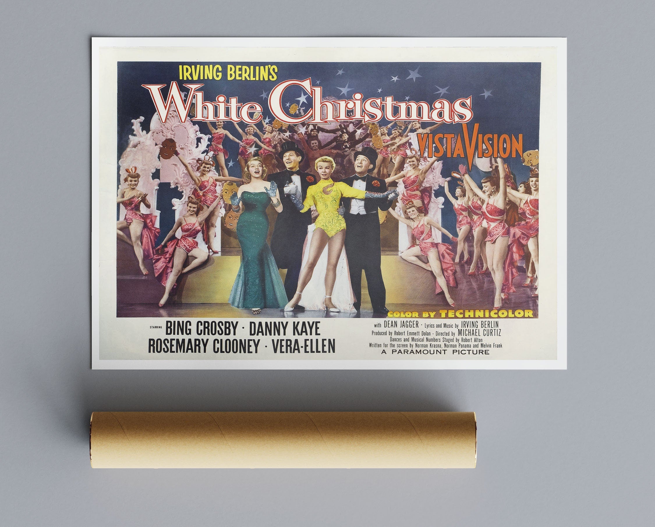 Vintage Movie White Christmas No2