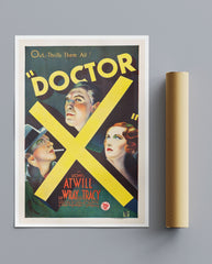 Vintage Movie Doctor X No1