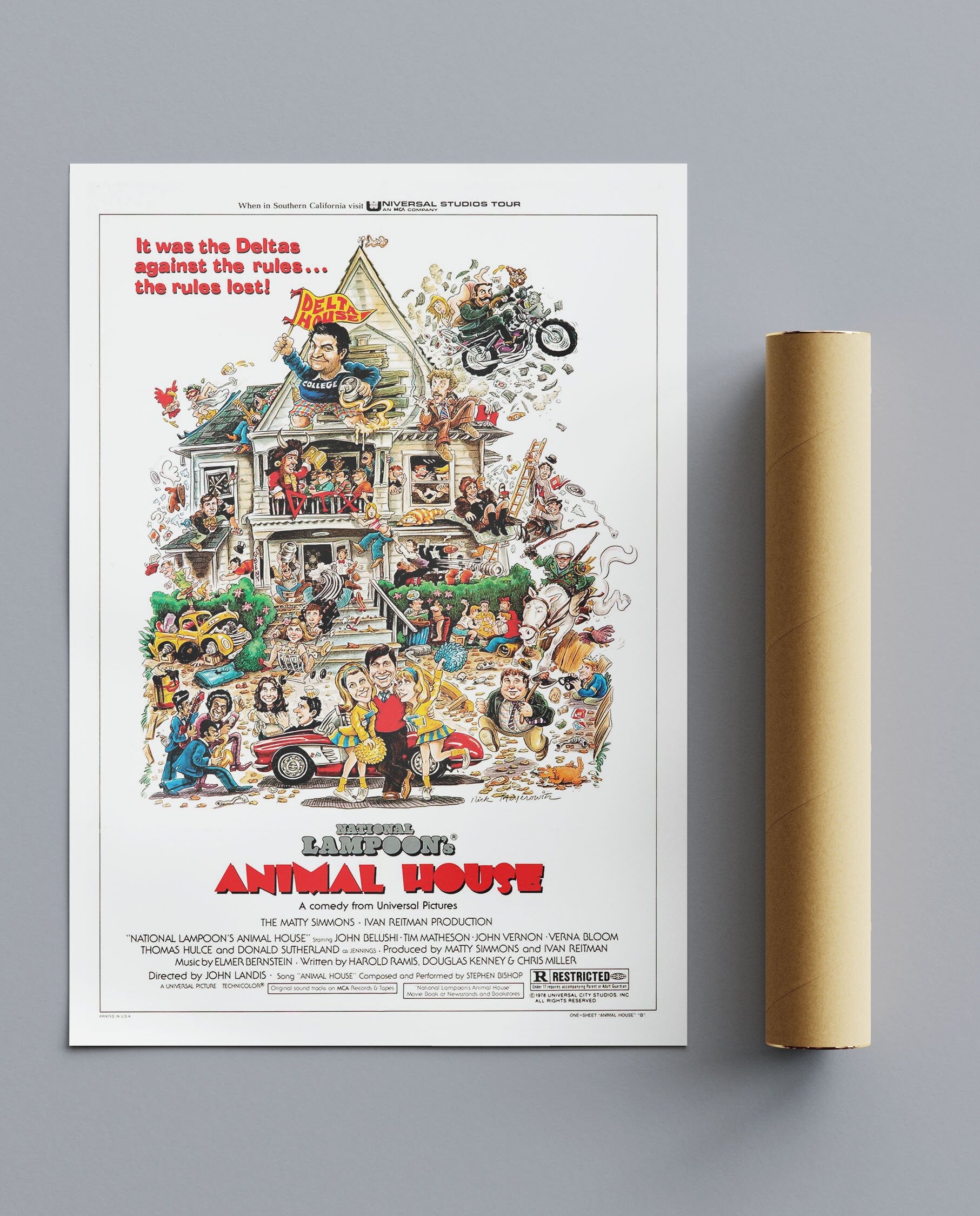 Vintage Movie National Lampoon'S Animal House No1