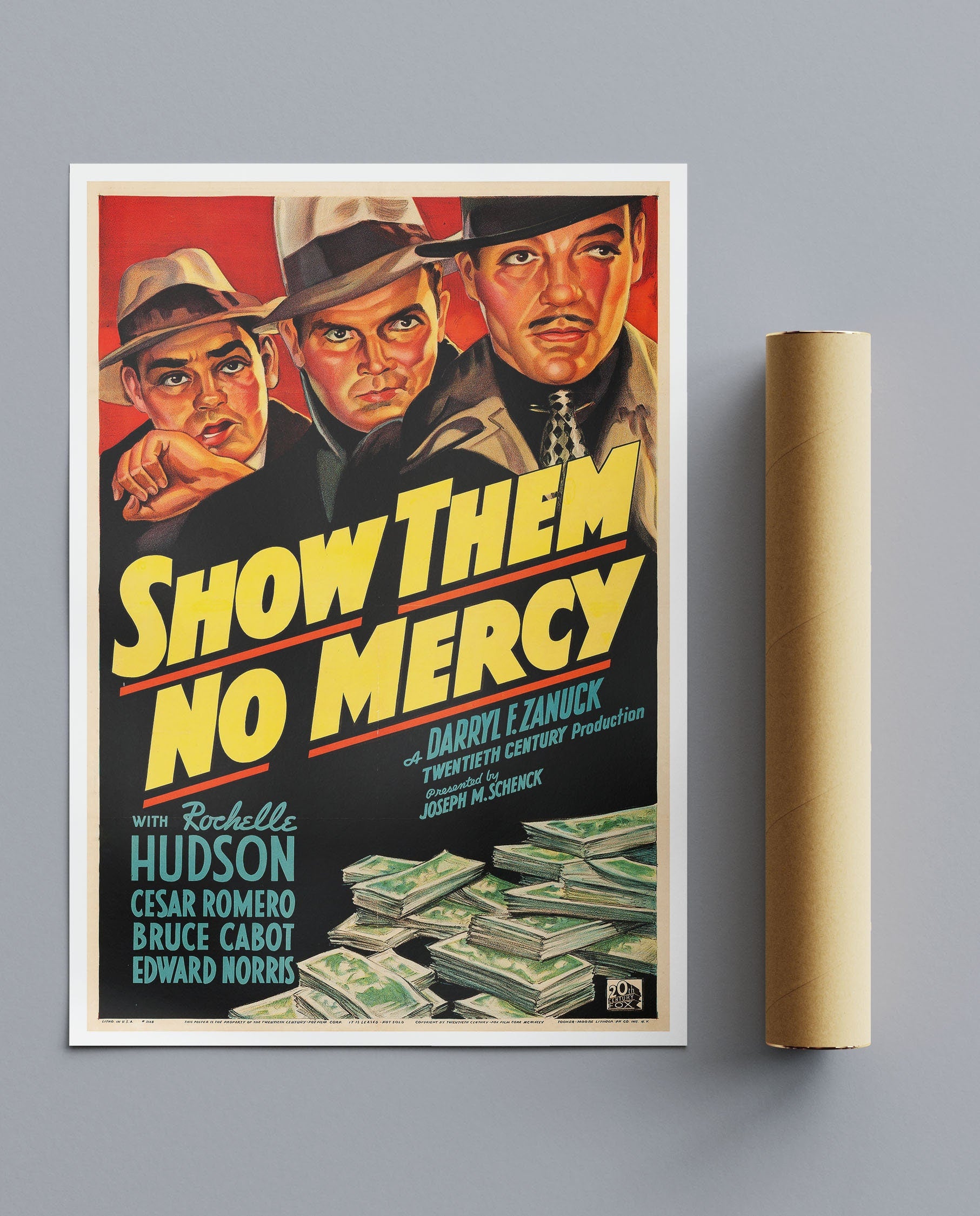 Vintage Movie Show Them No Mercy No1
