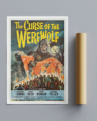 Vintage Movie The Curse Of The Werewolf No1