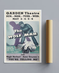 Vintage Movie The Wolf Man No1
