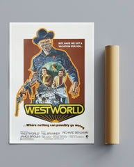 Vintage Movie Westworld No1