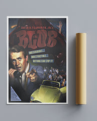 Vintage Reworked Movie The Blob No4