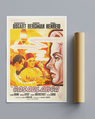 Vintage Movie Print Casablanca No1