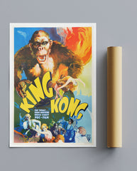 Vintage Movie Print King Kong No2
