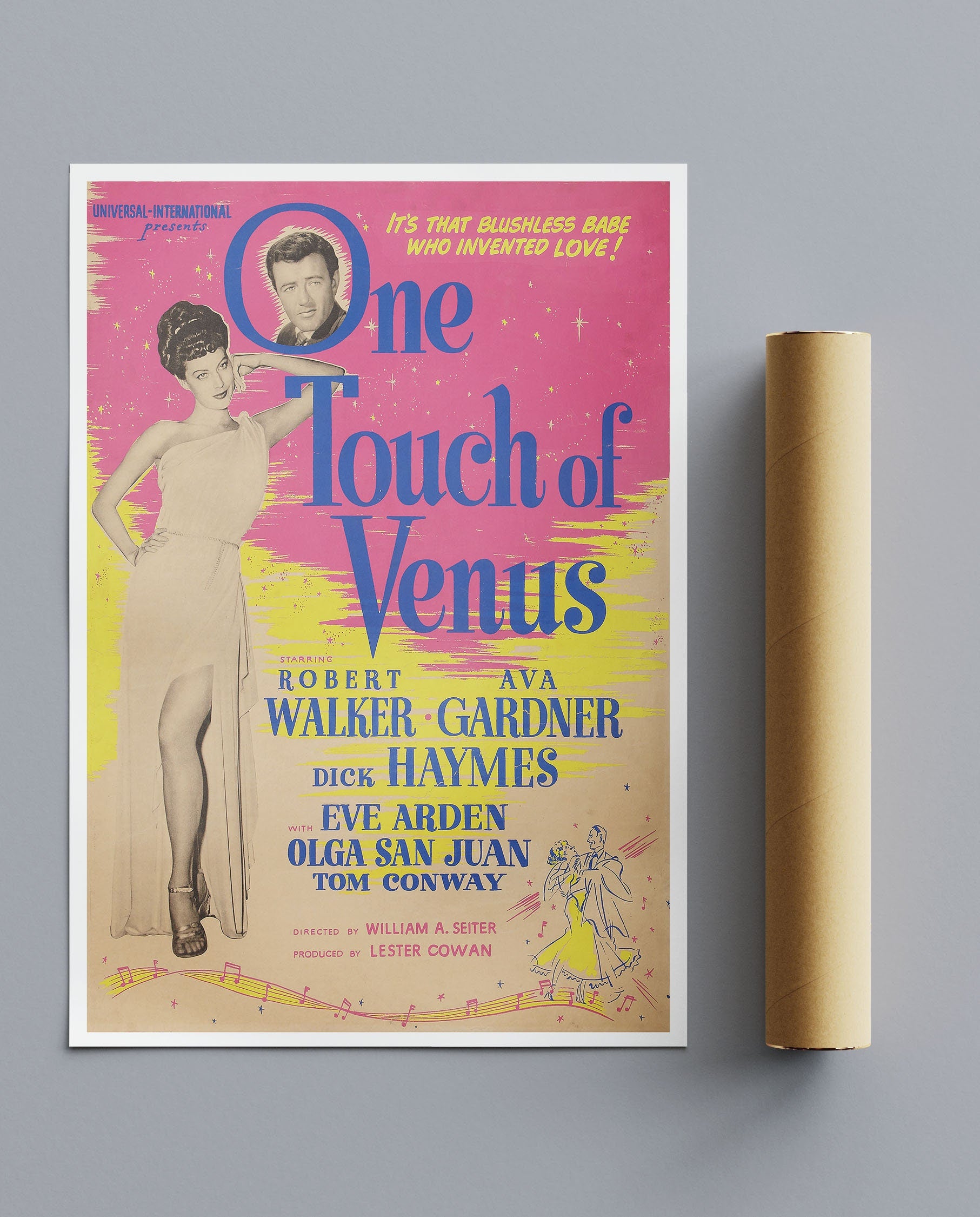 Vintage Movie Print One Touch Of Venus
