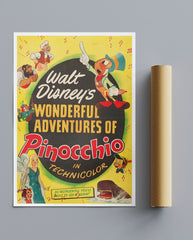 Vintage Movie Print Pinocchio No 3