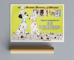Vintage Movie Print 101 Dalmations No3