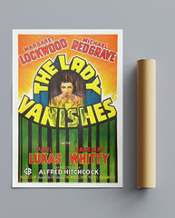 Vintage Movie Print Hitchcock The Lady Vanishes