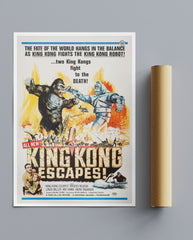 Vintage Movie Print King Kong Escapes