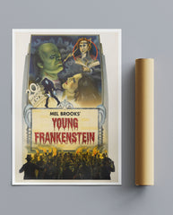 Vintage Movie Print Mel Brooks' Young Frankenstein