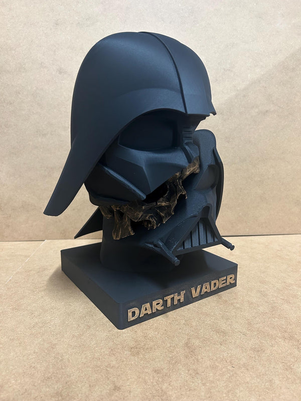 Darth Vader Skull Helmet - Display - Replica - 3D printed - Painted - 3D Print - Hand Painted