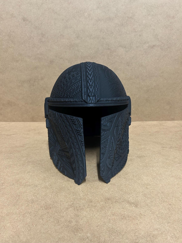 Mandalorian Helmet - Mandalorian - 3D printed - Display - Wearable - 3D Print - Hand Painted