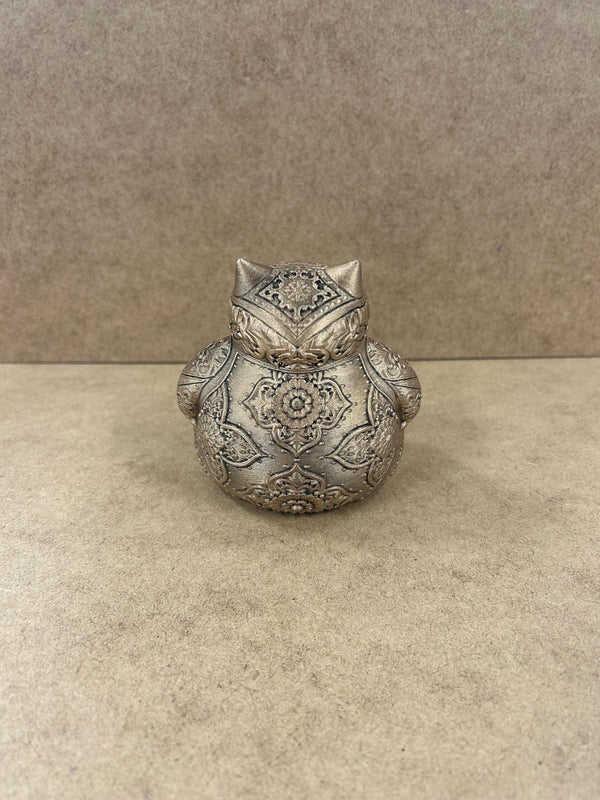 Snorlax - Pokemon - Ornamental - 3D Printed - Gold - Model - 3D Print - Miniature - Figurine - Hand Painted - Display