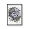 Pokemon Onix Wall Art Cartoon Gaming Retro Poster Print