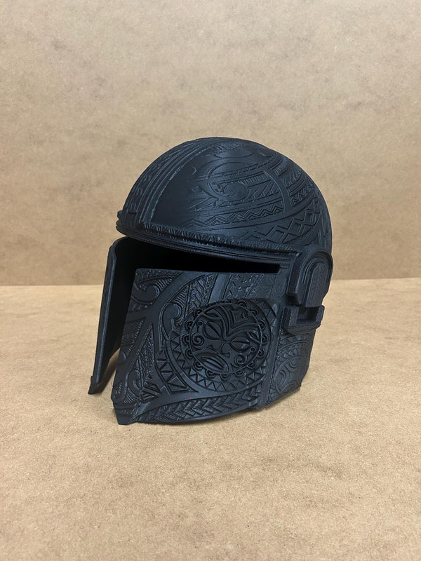Mandalorian Helmet - Mandalorian - 3D printed - Display - Wearable - 3D Print - Hand Painted