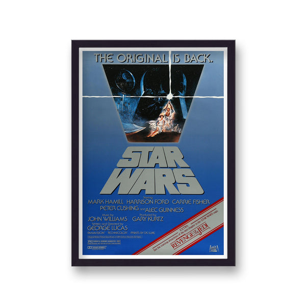 Star Wars Reissue Movie Poster Print
