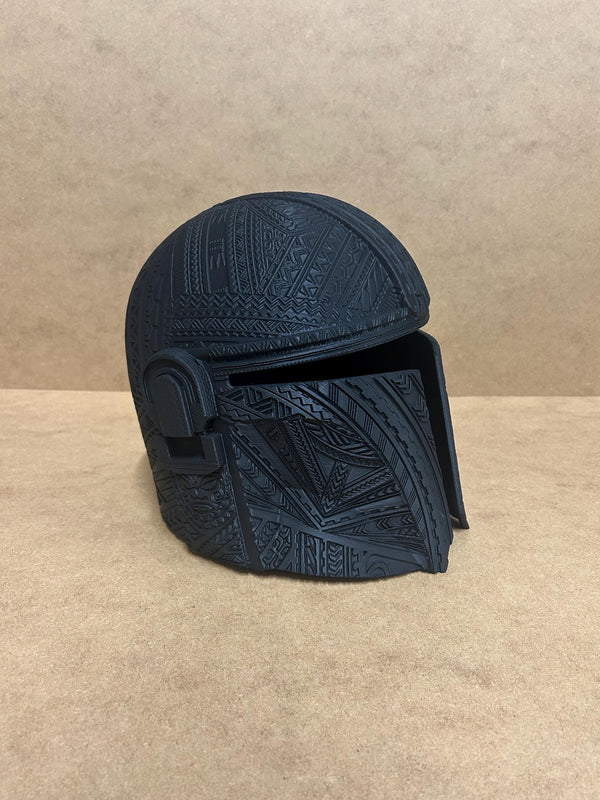 Mandalorian Helmet - Mandalorian - 3D printed - Display - Wearable - 3D Print - Hand Painted