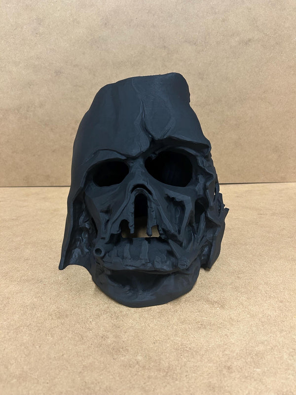 Darth Vader Melted Helmet - Display - Replica - 3D printed - Painted - 3D Print - Hand Painted