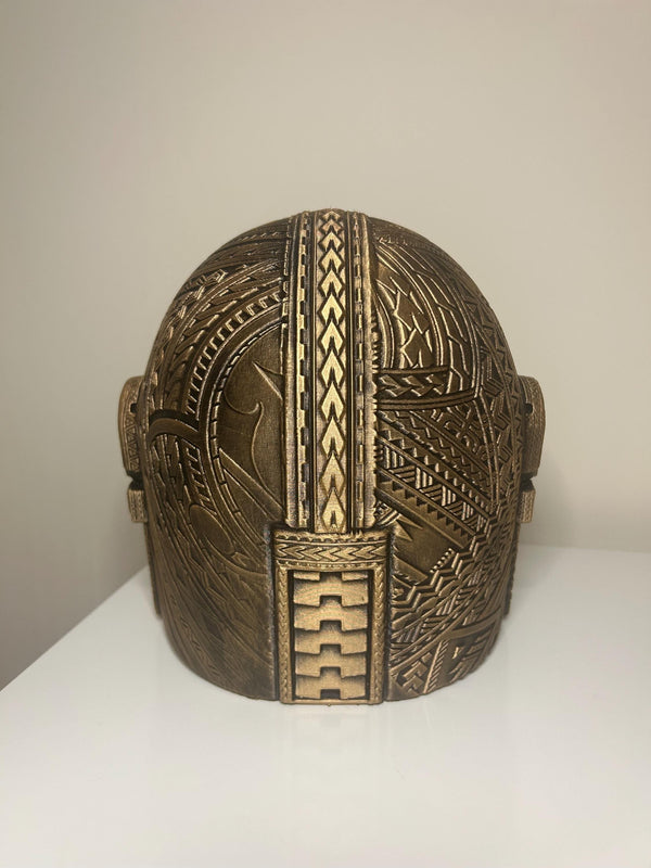 Mandalorian Helmet - Mandalorian - 3D printed - Display - Wearable - 3D Print - Hand Painted