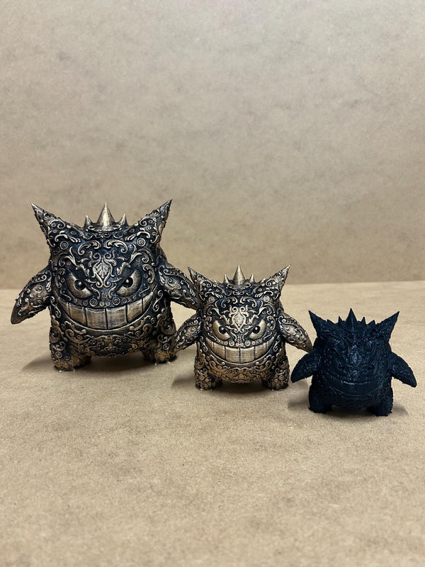 Gengar -  3D printed - Model - 3D Print - Miniature - Figurine - Hand Painted