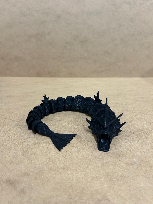 Gyarados - Pokemon - 3D printed - Model - 3D Print - Miniature - Figurine - Hand Painted