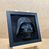 Darth Vader - Layered - Star Wars - 3D printed - Model - 3D Print - Hand Painted - Framed - Display