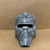 Kylo Ren Helmet - Display - Replica - 3D printed - Silver - Wearable - Painted - 3D Print - Hand Painted