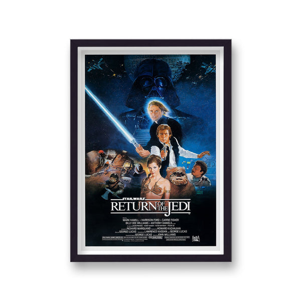 Star Wars Return Of The Jedi Iconic Movie Poster Print