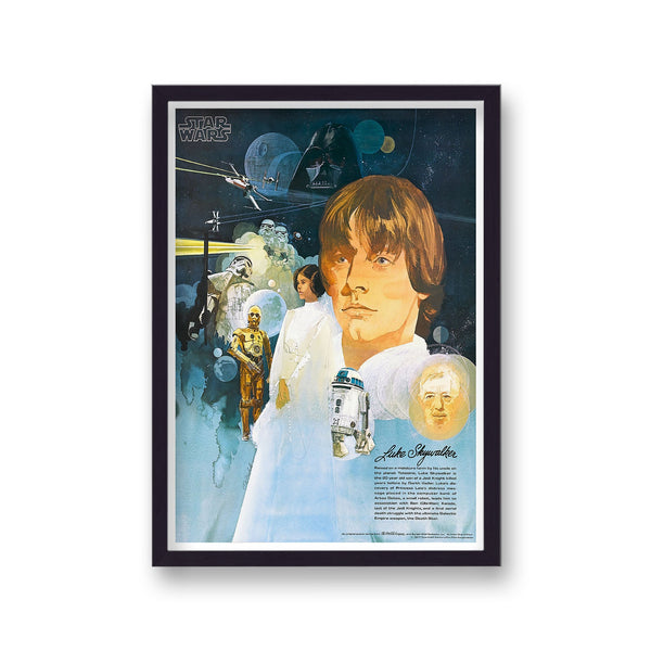 Star Wars Coca Cola Promo Art Set Luke Skywalker