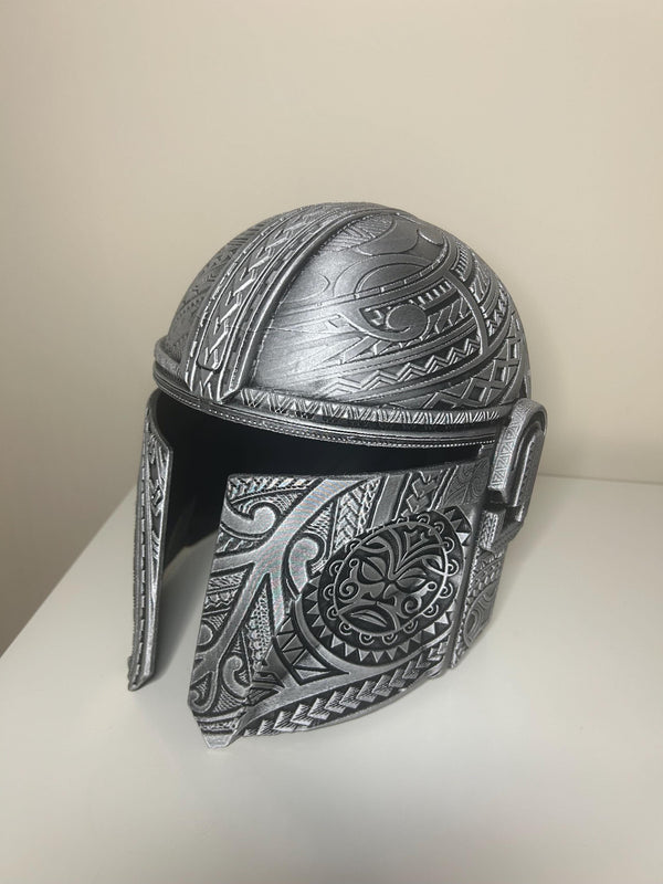 Mandalorian Helmet - Mandalorian - 3D printed - Display - Wearable - 3D Print - Hand Painted
