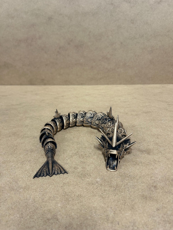 Gyarados - Pokemon - 3D printed - Model - 3D Print - Miniature - Figurine - Hand Painted