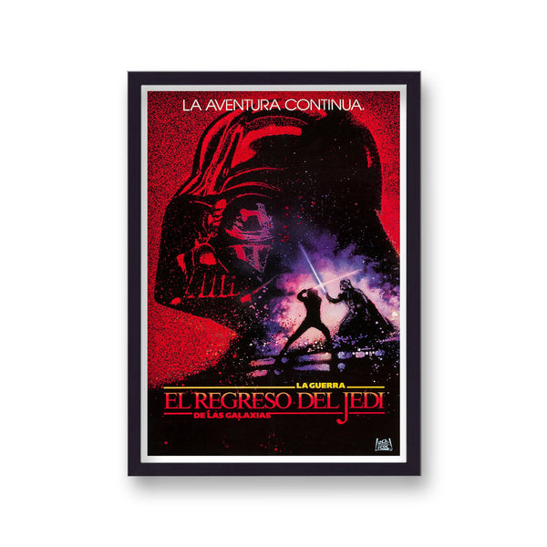 Star Wars Return Of The Jedi Spanish Movie Print