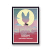 Ghibli Kiki's Delivery Service Flying JiJi Shadow Graphic Print