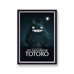 Ghibli Totoro Smiling Tree Mouth Print
