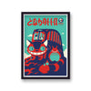 Ghibli Totoro Cat Bus Blue & Red Japanese Graphic Print
