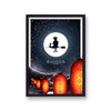 Ghibli Kiki's Delivery Service Floating In Moonlight Print