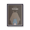 Totoro Walking Behind Alternative Movie Poster