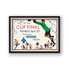 Vintage London Print Cup Final 25th April
